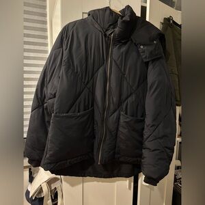 Free people Emmy swing jacket large black